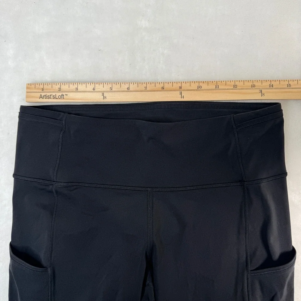 Lululemon Fast and Free Crop II (Nulux) – Size 10 - Picture 5 of 9